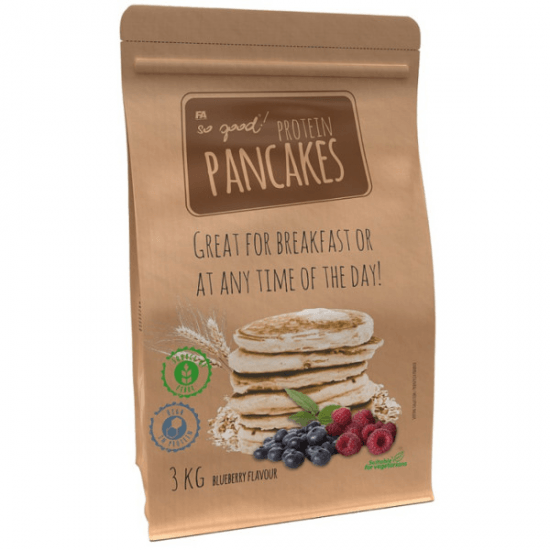 So good! Protein Pancakes, 3000 г, Fitness Authority. Смесь для панкейков. 