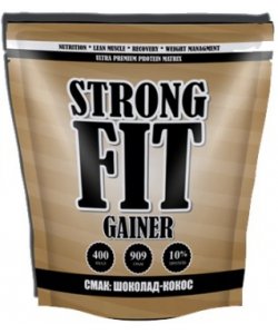 Gainer 10%, 909 g, Strong FIT. Gainer. Mass Gain Energy & Endurance recovery 