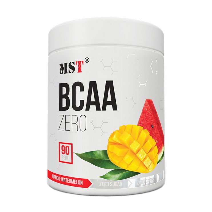 БЦАА MST BCAA Zero 540 грамм Манго Арбуз,  ml, MST Nutrition. BCAA. Weight Loss स्वास्थ्य लाभ Anti-catabolic properties Lean muscle mass 