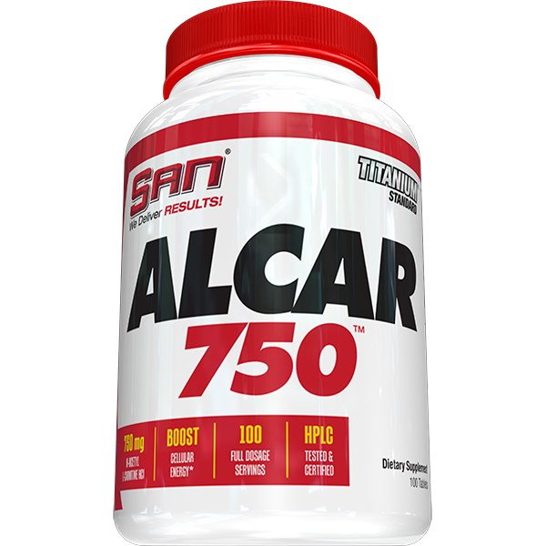 Жиросжигатель SAN Alcar 750, 100 таблеток,  мл, San. Жиросжигатель. Снижение веса Сжигание жира 