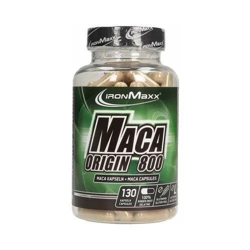 Стимулятор тестостерона IronMaxx Maca Origin 800, 130 капсул,  мл, Go On Nutrition. Бустер тестостерона. Поддержание здоровья Повышение либидо Aнаболические свойства Повышение тестостерона 