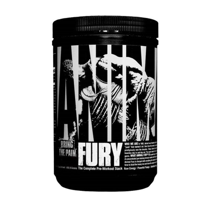 Предтренировочный комплекс Universal Animal Fury, 490 грамм Арбуз,  мл, Universal Nutrition. Предтренировочный комплекс. Энергия и выносливость 