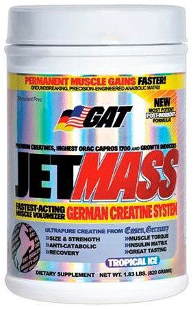 JetMass, 830 g, GAT. Diferentes formas de creatina. 
