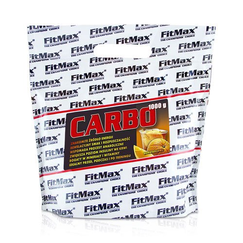 FitMax Carbo 1000 г Апельсин,  ml, FitMax. Energy. Energy & Endurance 