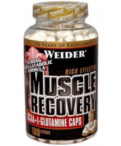 Muscle Recovery, 180 piezas, Weider. BCAA. Weight Loss recuperación Anti-catabolic properties Lean muscle mass 