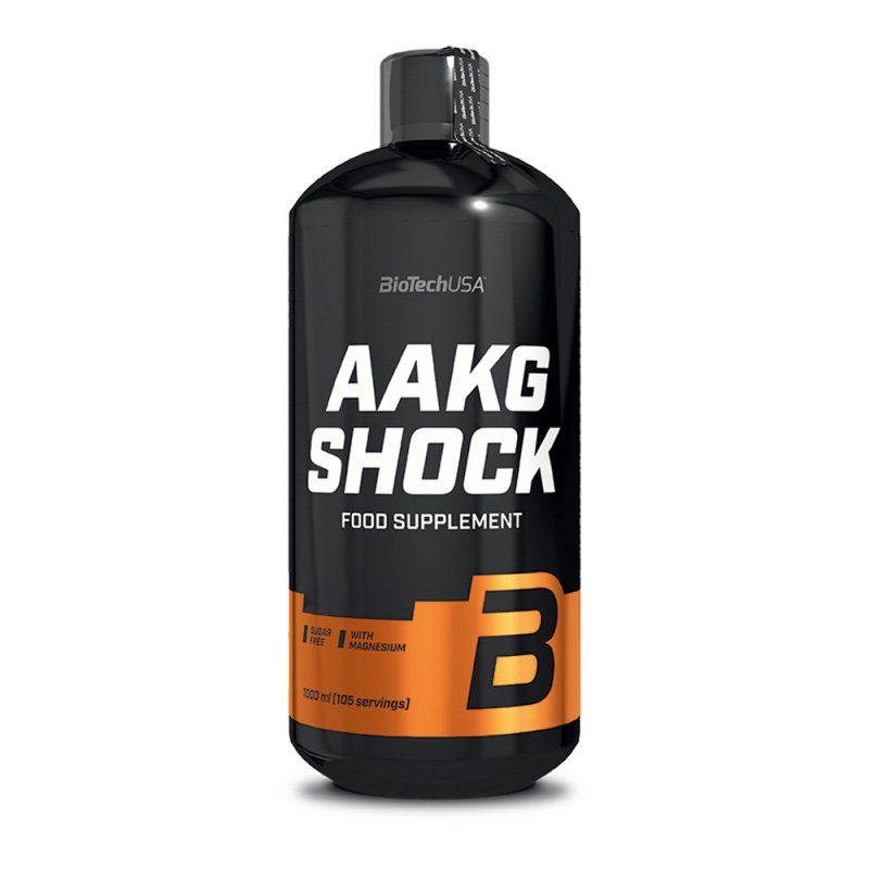BioTech Аминокислота BioTech AAKG Shock, 1 литр Вишня, , 1000  грамм