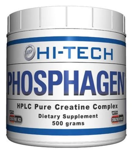 Phosphagen, 500 g, Hi-Tech Pharmaceuticals. Different forms of creatine. 
