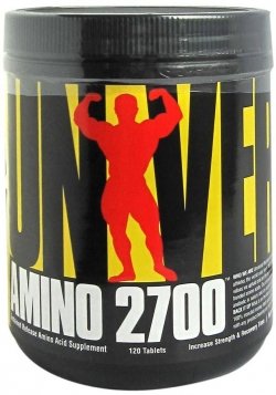 Amino 2700 120 табл., 120 piezas, Universal Nutrition. Complejo de aminoácidos. 