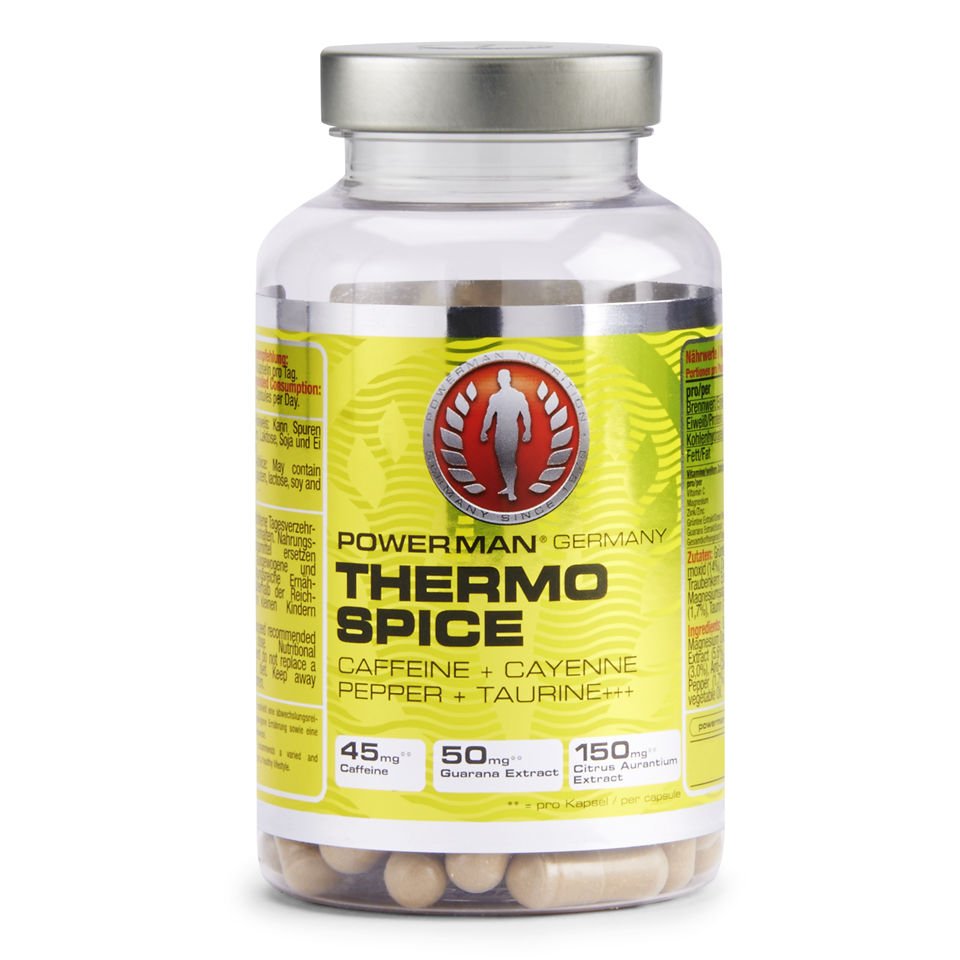 PMX Thermo Spice, 90 pcs, Power Man. Thermogenic. Weight Loss Fat burning 