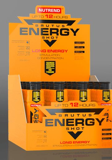 Brutus, 20 pcs, Nutrend. Energy. Energy & Endurance 
