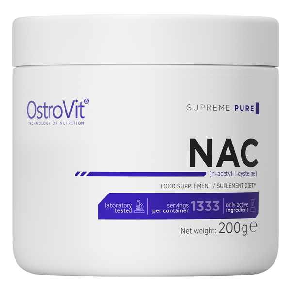 Аминокислота OstroVit NAC 200 g,  мл, OstroVit. Аминокислоты. 