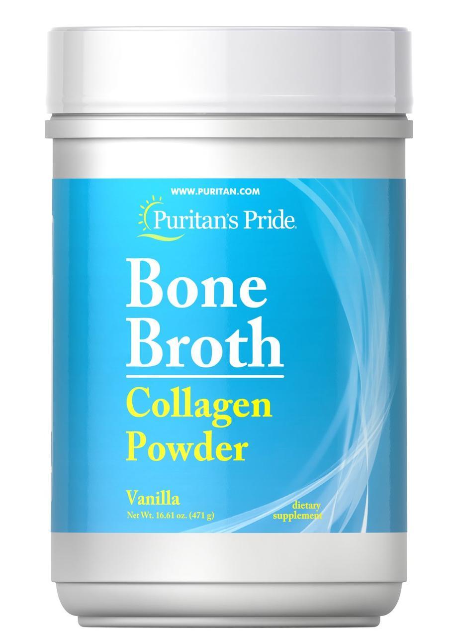 Puritan's Pride Коллаген Puritan's Pride Bone Broth Collagen Powder 450 грамм, , 