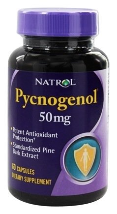 Pycnogenol, 60 piezas, Natrol. Suplementos especiales. 