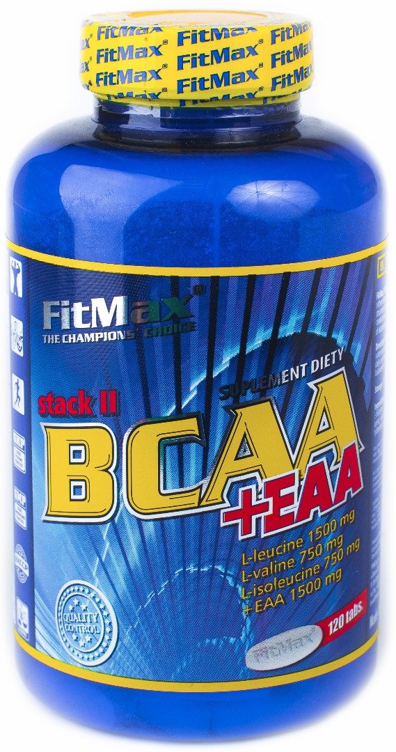 BCAA Stack II + EAA, 120 pcs, FitMax. Amino acid complex. 