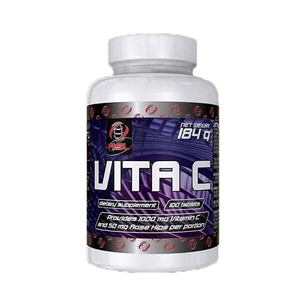 All Sports Labs Витамины и минералы AllSports Labs Vita C 1000 mg, 100 таблеток, , 