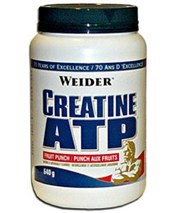 Creatine ATP, 640 г, Weider. Креатин моногидрат. Набор массы Энергия и выносливость Увеличение силы 