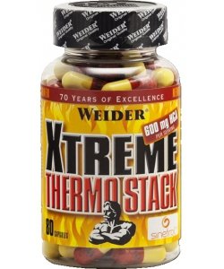 Xtreme Thermo Stack, 80 piezas, Weider. Quemador de grasa. Weight Loss Fat burning 