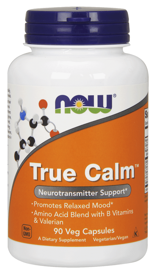 True Calm, 90 pcs, Now. Special supplements. 