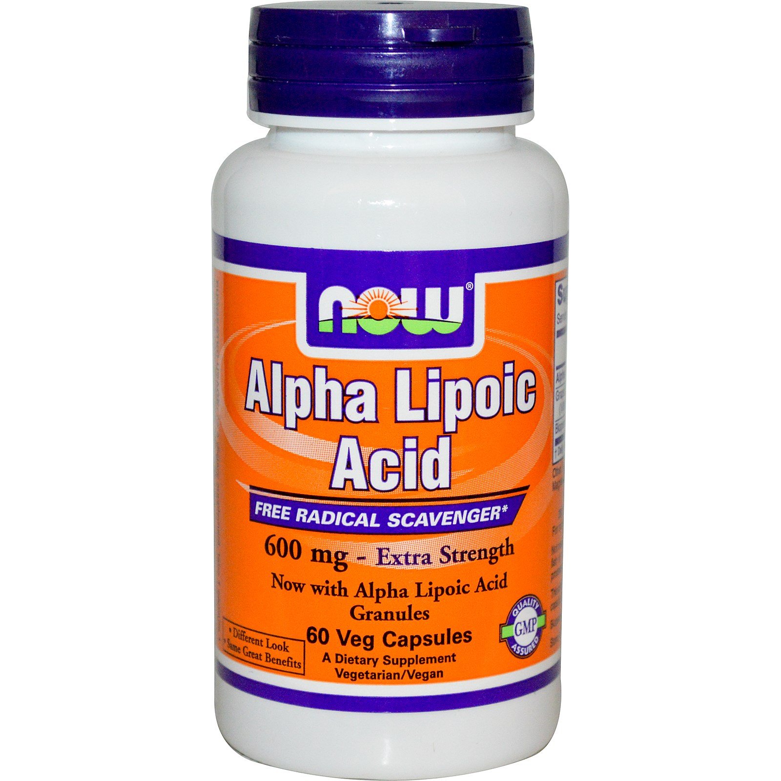 Alpha Lipoic Acid 600 mg, 120 pcs, Now. Alpha Lipoic Acid. General Health Glucose metabolism regulation Lipid metabolism regulation 