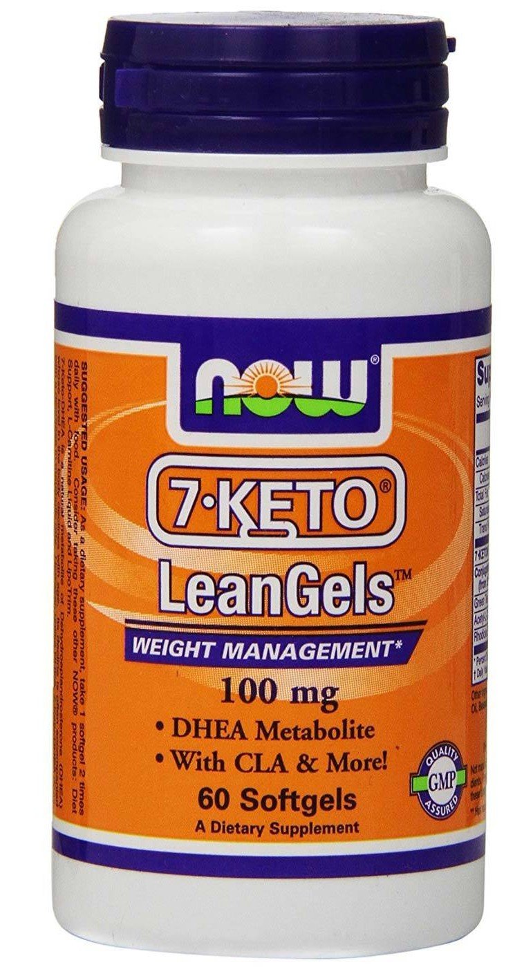 7-KETO LeanGels, 60 шт, Now. Спец препараты. 