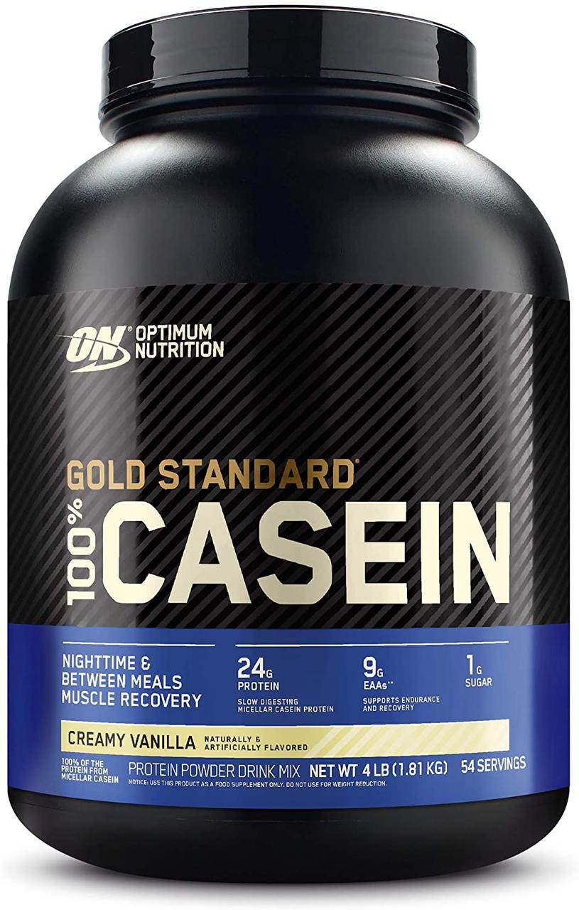 Казеин Optimum Nutrition 100% Gold Standard Casein (1,8 кг) оптимум нутришн ваниль,  мл, Optimum Nutrition. Казеин. Снижение веса 