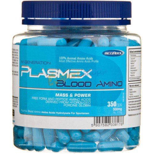 Plasmex Blood Amino, 350 шт, Megabol. Аминокислотные комплексы. 