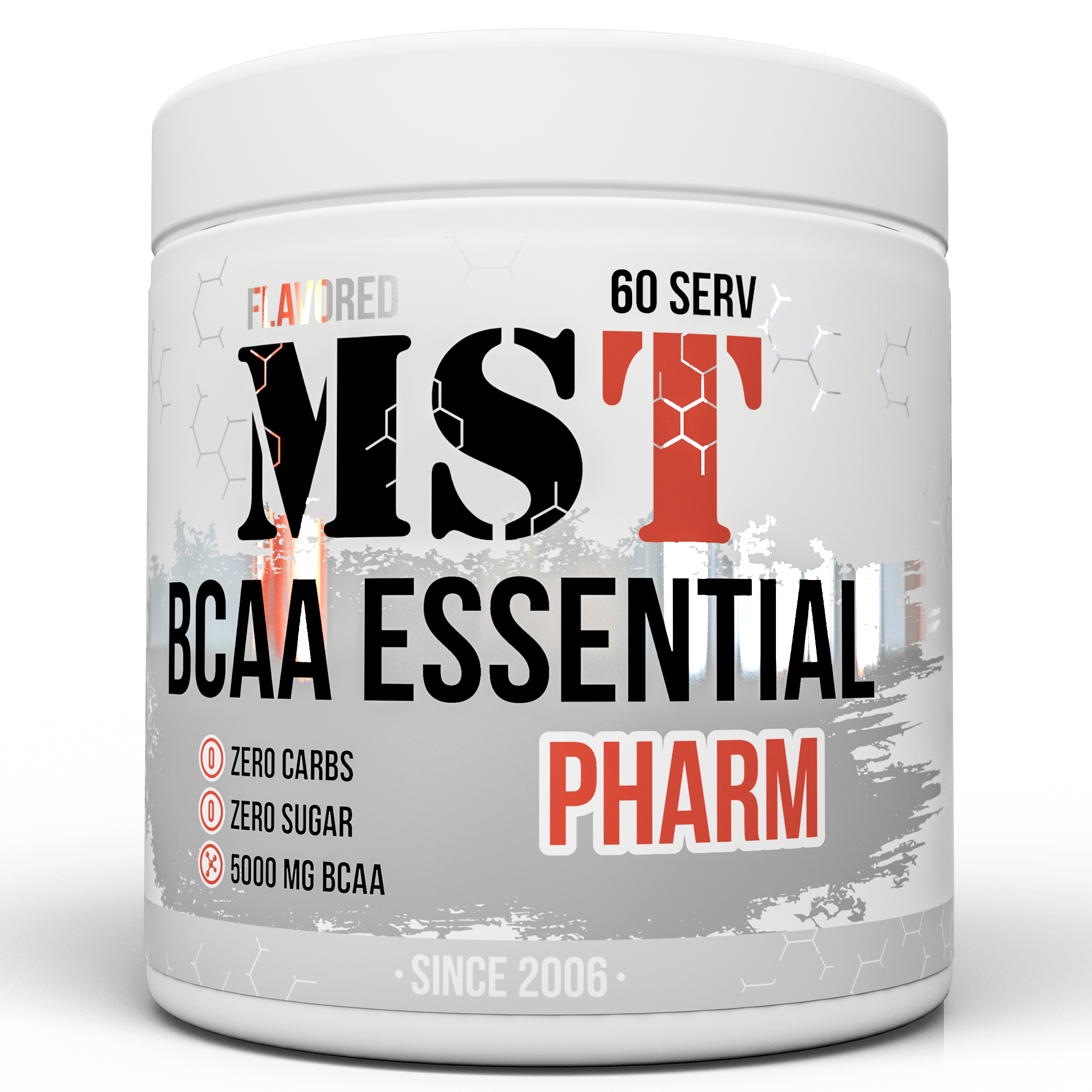 BCAA Essential Pharm, 420 g, MST Nutrition. Amino acid complex. 