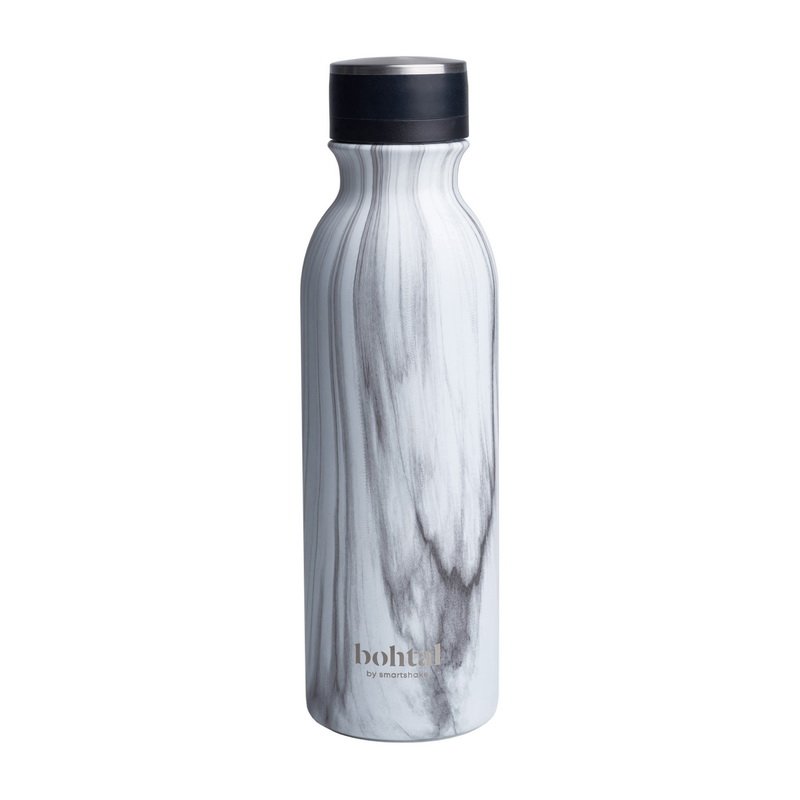 Бутылка Smart Shake Bohtal Insulated 600 мл, White Marble,  ml, SmartShake. Flask. 