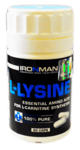 L-лизин, 60 pcs, Ironman. Lysine. 