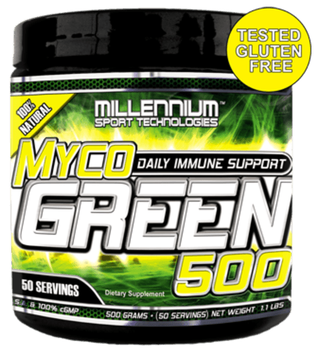 MycoGreen, 500 g, Millennium Sport Technologies. Complejos vitaminas y minerales. General Health Immunity enhancement 
