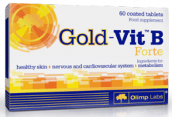Gold-Vit B forte, 60 шт, Olimp Labs. Витамин B. Поддержание здоровья 