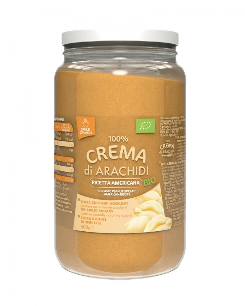 Yamamoto Nutrition Натуральная арахисовая паста Yamamoto nutrition Peanut Cream American Recipe (600 г) ямамото, , 