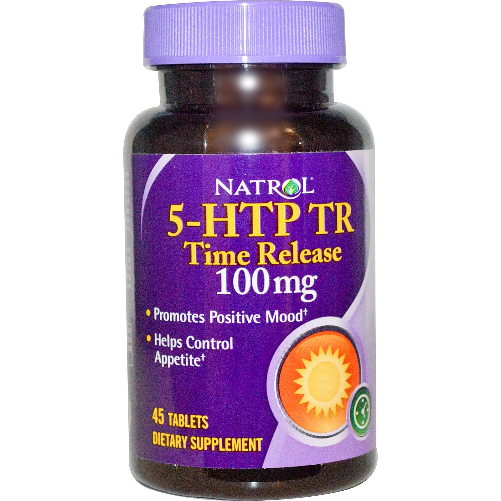 Natrol 5-HTP 100 mg, , 45 шт
