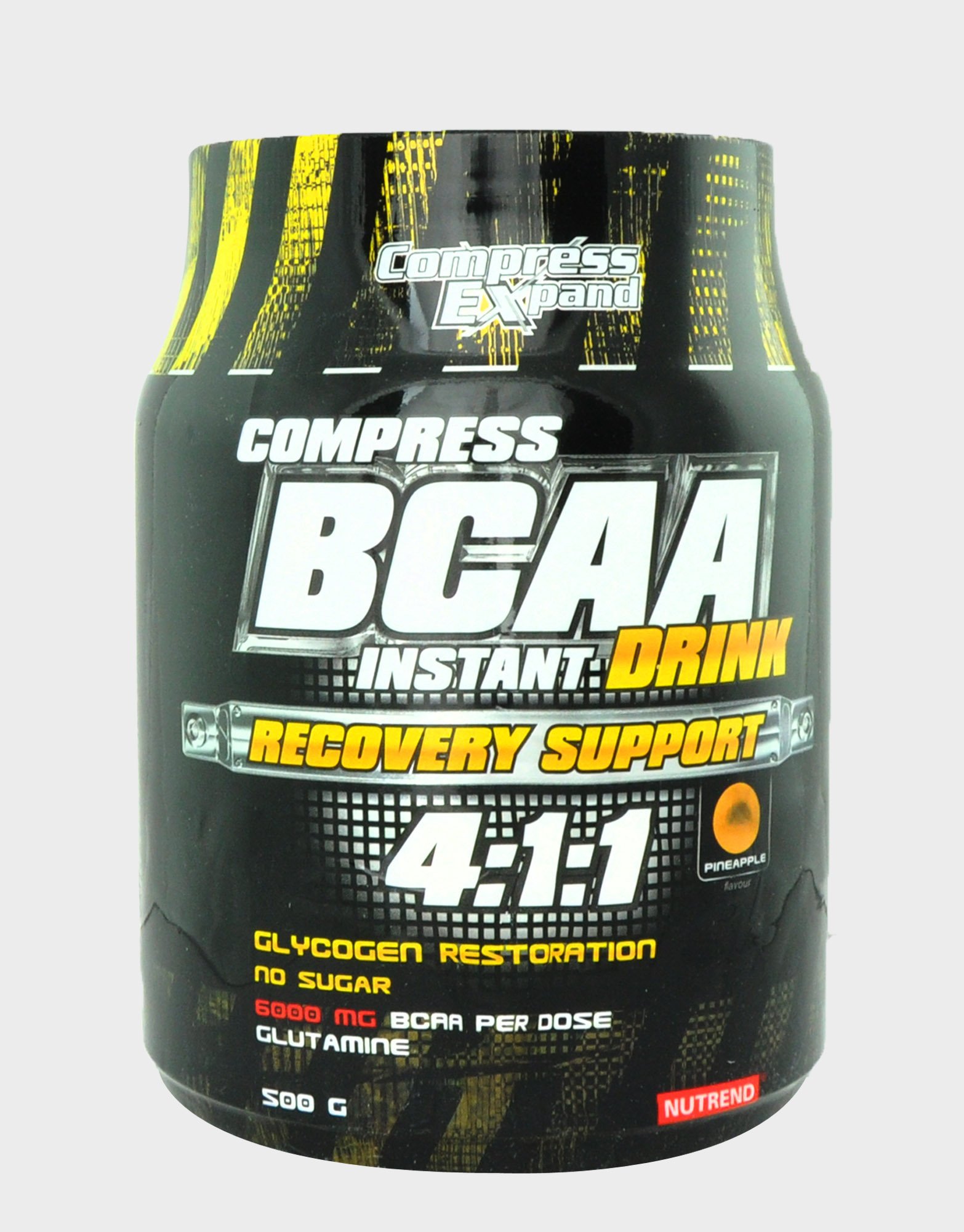 Compress BCAA Instant Drink, 500 г, Nutrend. BCAA. Снижение веса Восстановление Антикатаболические свойства Сухая мышечная масса 