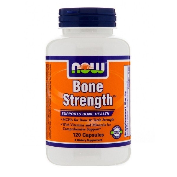 Bone Strength, 120 pcs, Now. Vitamin Mineral Complex. General Health Immunity enhancement 