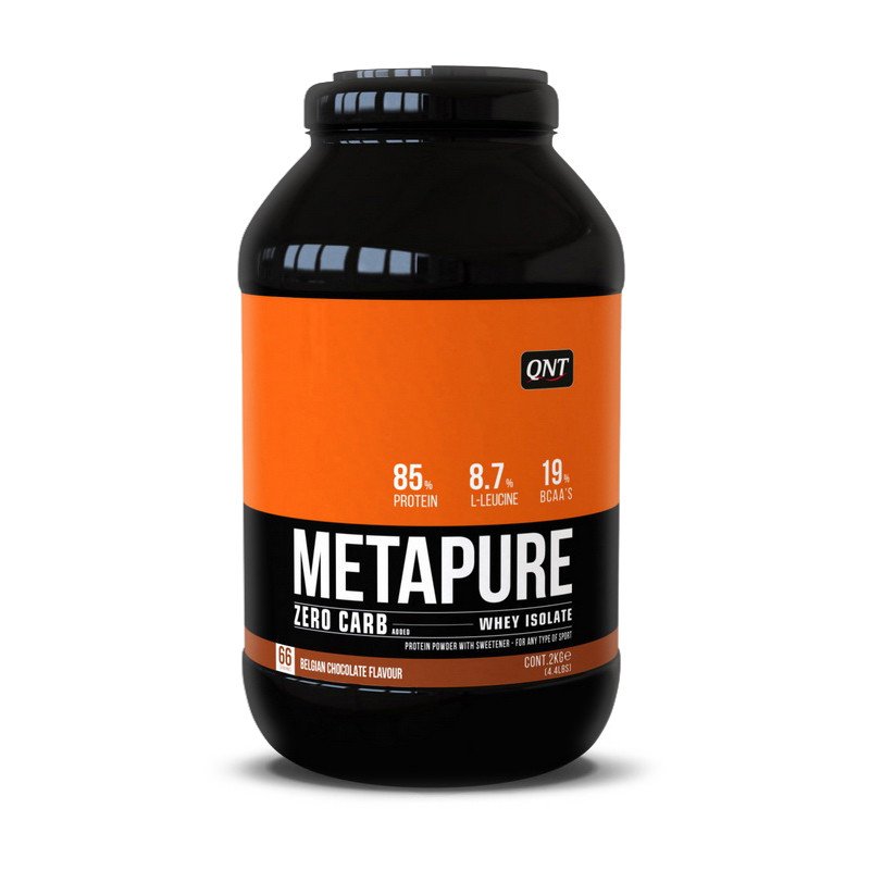 QNT Сывороточный протеин изолят QNT Metapure Isolate (2 кг) метапур vanilla, , 