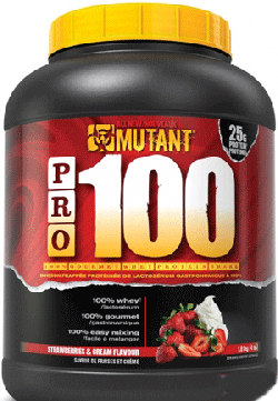 PRO 100, 1800 г, Mutant. Комплекс сывороточных протеинов. 