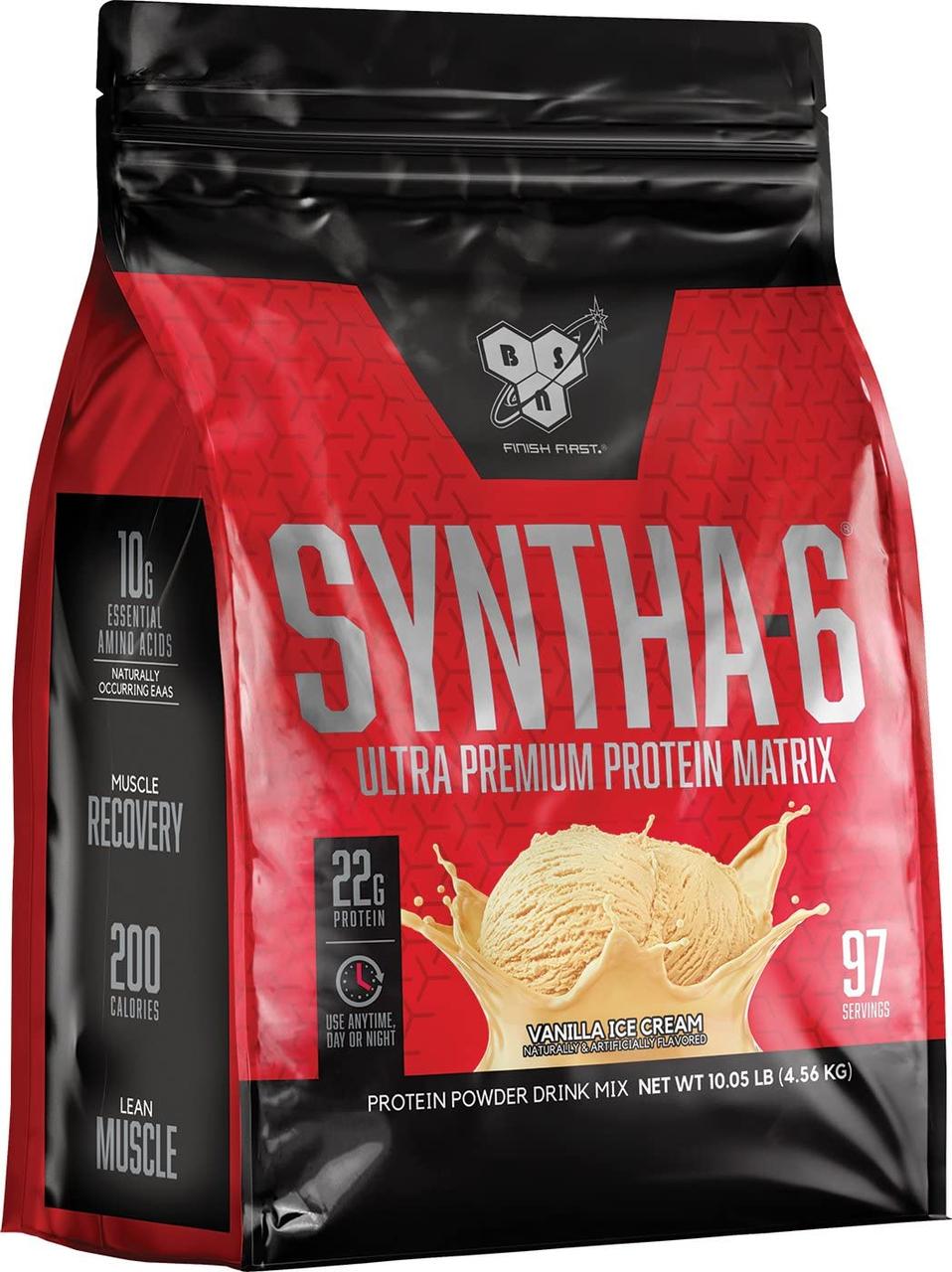 Комплексный протеин BSN Syntha-6 (4,56 кг) бсн синта 6 ваниль,  ml, BSN. Protein Blend. 