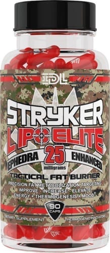Stryker Lipo Elite, 90 шт, Innovative Diet Labs. Жиросжигатель. Снижение веса Сжигание жира 