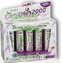 CarniLine 2000, 250 мл, AMIX. L-карнитин. Снижение веса Поддержание здоровья Детоксикация Стрессоустойчивость Снижение холестерина Антиоксидантные свойства 