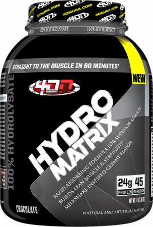 Hydro Matrix, 1350 g, 4 Dimension. Hidrolizado de suero. Lean muscle mass Weight Loss recuperación Anti-catabolic properties 