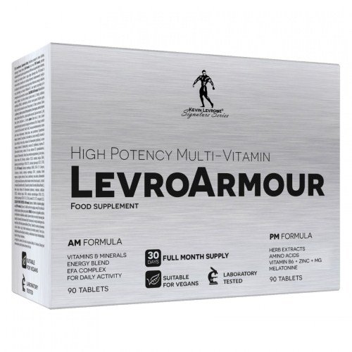 Levro Armour, 180 piezas, Kevin Levrone. Vitaminas y minerales. General Health Immunity enhancement 
