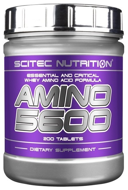Аминокислота Scitec Amino 5600, 200 таблеток,  мл, Scitec Nutrition. Аминокислоты. 