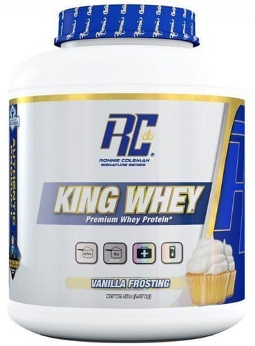 KING WHEY, 2270 g, Ronnie Coleman. Proteína de suero de leche. recuperación Anti-catabolic properties Lean muscle mass 
