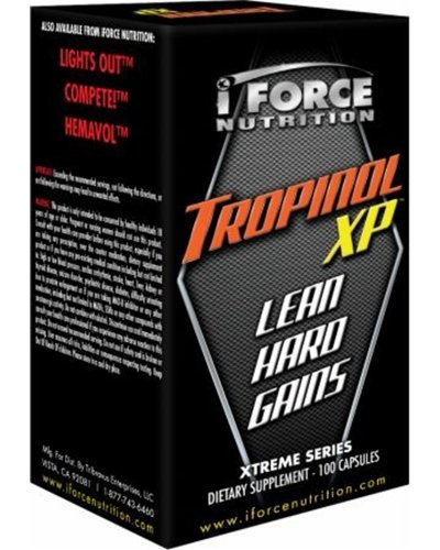 Tropinol XP, 100 шт, iForce Nutrition. Бустер тестостерона. Поддержание здоровья Повышение либидо Aнаболические свойства Повышение тестостерона 