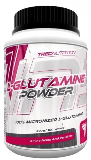 L-Glutamine Powder, 500 g, Trec Nutrition. Glutamine. Mass Gain recovery Anti-catabolic properties 
