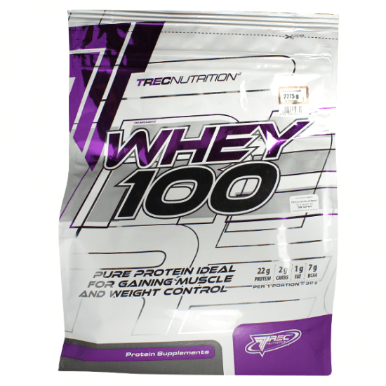 Whey 100, 2275 g, Trec Nutrition. Suero concentrado. Mass Gain recuperación Anti-catabolic properties 