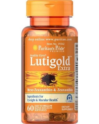 Lutigold™ Lutein, 60 pcs, Puritan's Pride. Lutein. General Health 