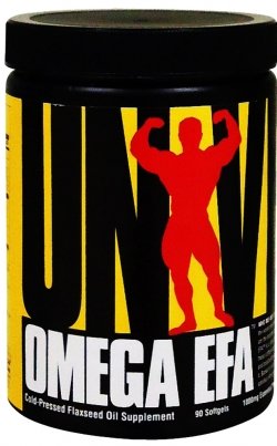 Omega EFA, 90 шт, Universal Nutrition. Комплекс жирных кислот. Поддержание здоровья 