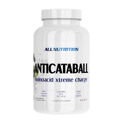 Anticataball Aminoacid Xtreme Charge, 250 г, AllNutrition. BCAA. Снижение веса Восстановление Антикатаболические свойства Сухая мышечная масса 